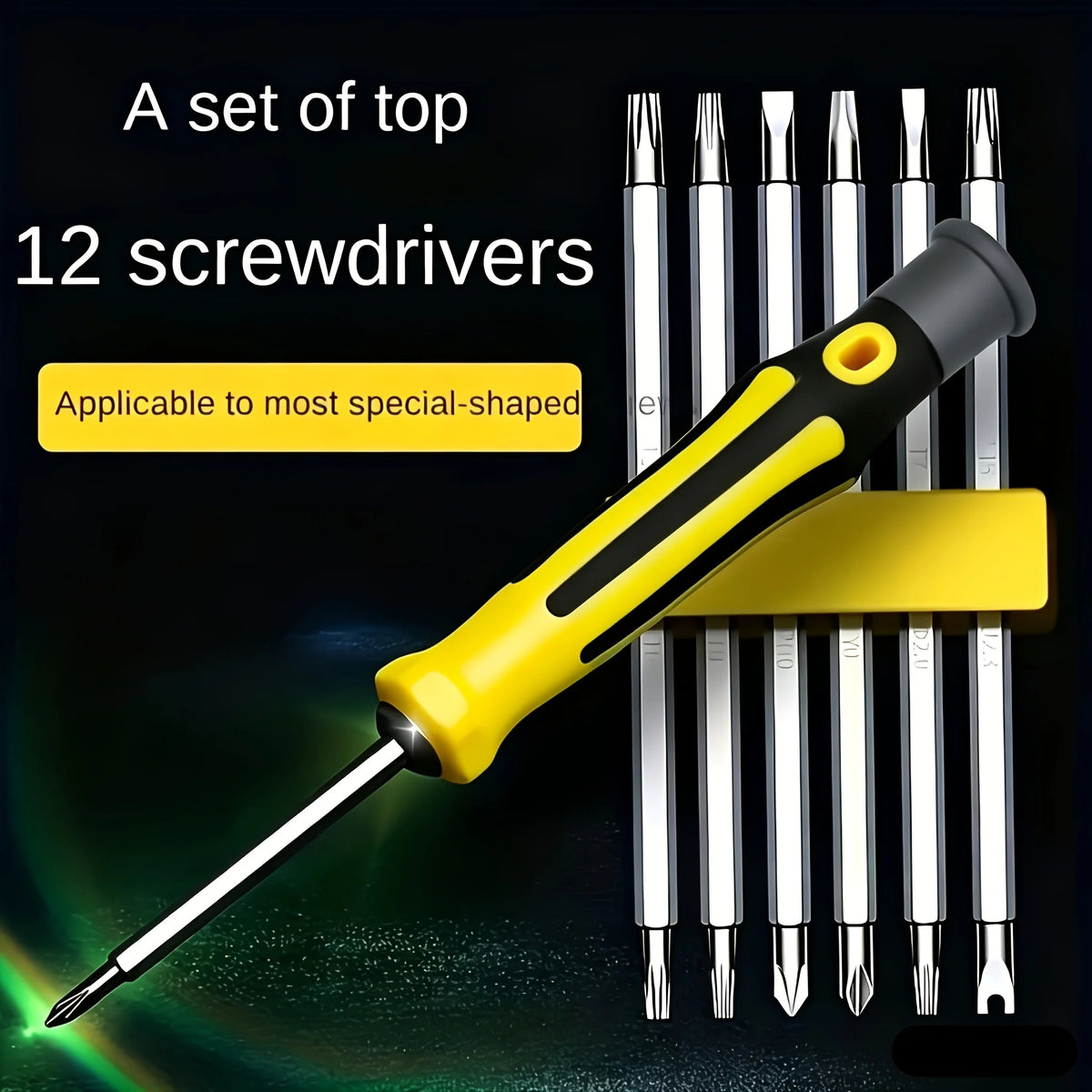 2026 7-in-1 Precision Premium Screwdriver Set – Durable Tools for Repair,