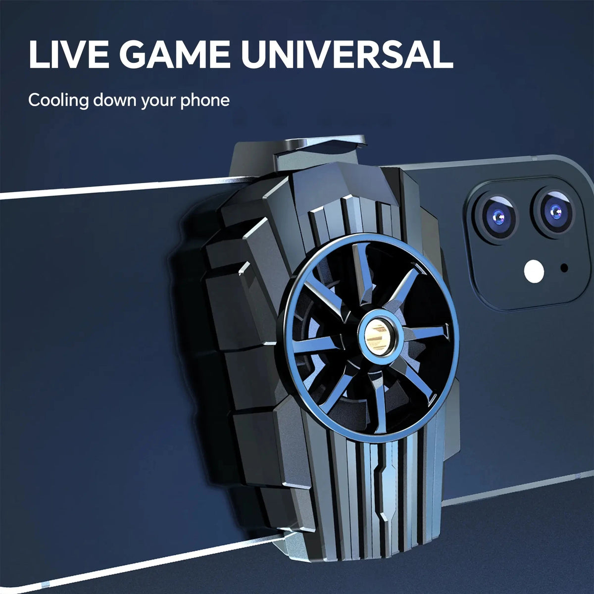 Live Mobile Radiator Portable Peripheral Air Cooling Game Mini Fan Esports