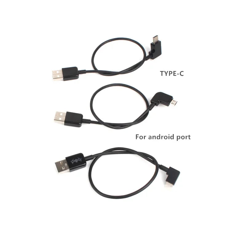 Osmo Mobile 3 Data Cable USB Android Micro Type-c Phone Charging Cable Line for DJI Osmo Mobile 3 Gimbal Camera Accessories