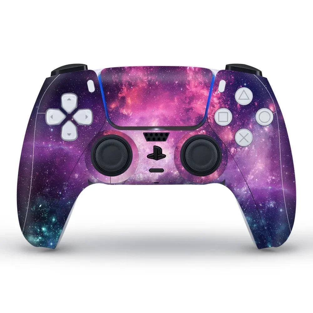 Protective Decal Skin for PS5 Controller Gamepad Full Protection Sticker for PlayStation 5