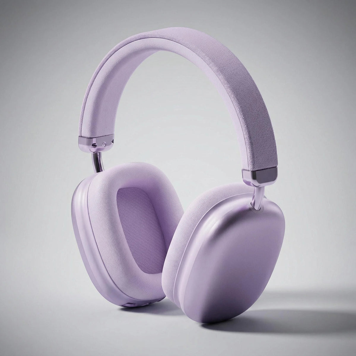 Fabric Headband Over-Ear Headphones Wireless Stereo HiFi Headset Adjustable Metal