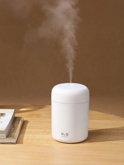 300ml Aromatherapy Diffuser Humidifier Air Purifier Car Home Use Seven-color Light