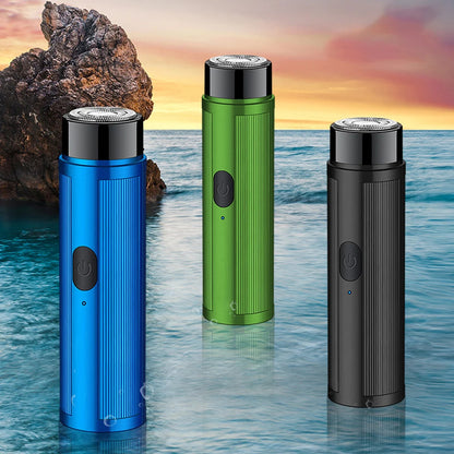 Portable Micr‑USB Rechargeable Electric Shaver Personal Shaving Device Compact