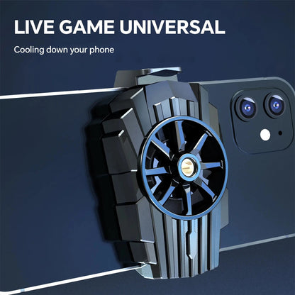 Live Mobile Radiator Portable Peripheral Air Cooling Game Mini Fan Esports